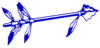 Royal Blue Spear Cut Image